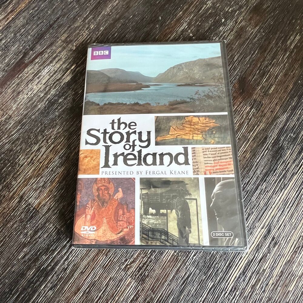 The Story of Ireland Presented by Fergal Keane BBC DVD 2 Disc Set NEW Sealed